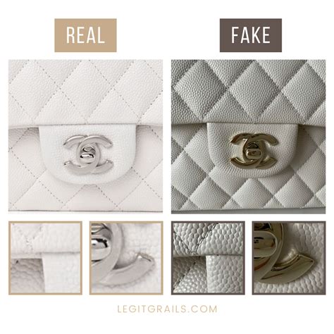 Replica Chanel Flap Bag VS. Authentic 